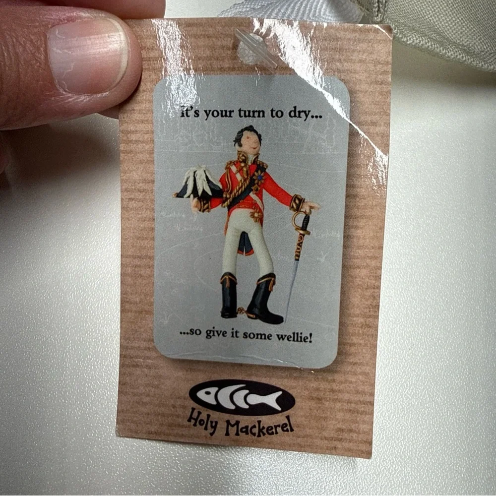 NWT‎ Funny Towel British Soldier Tea Towel Cotton Made England Drying Dishes